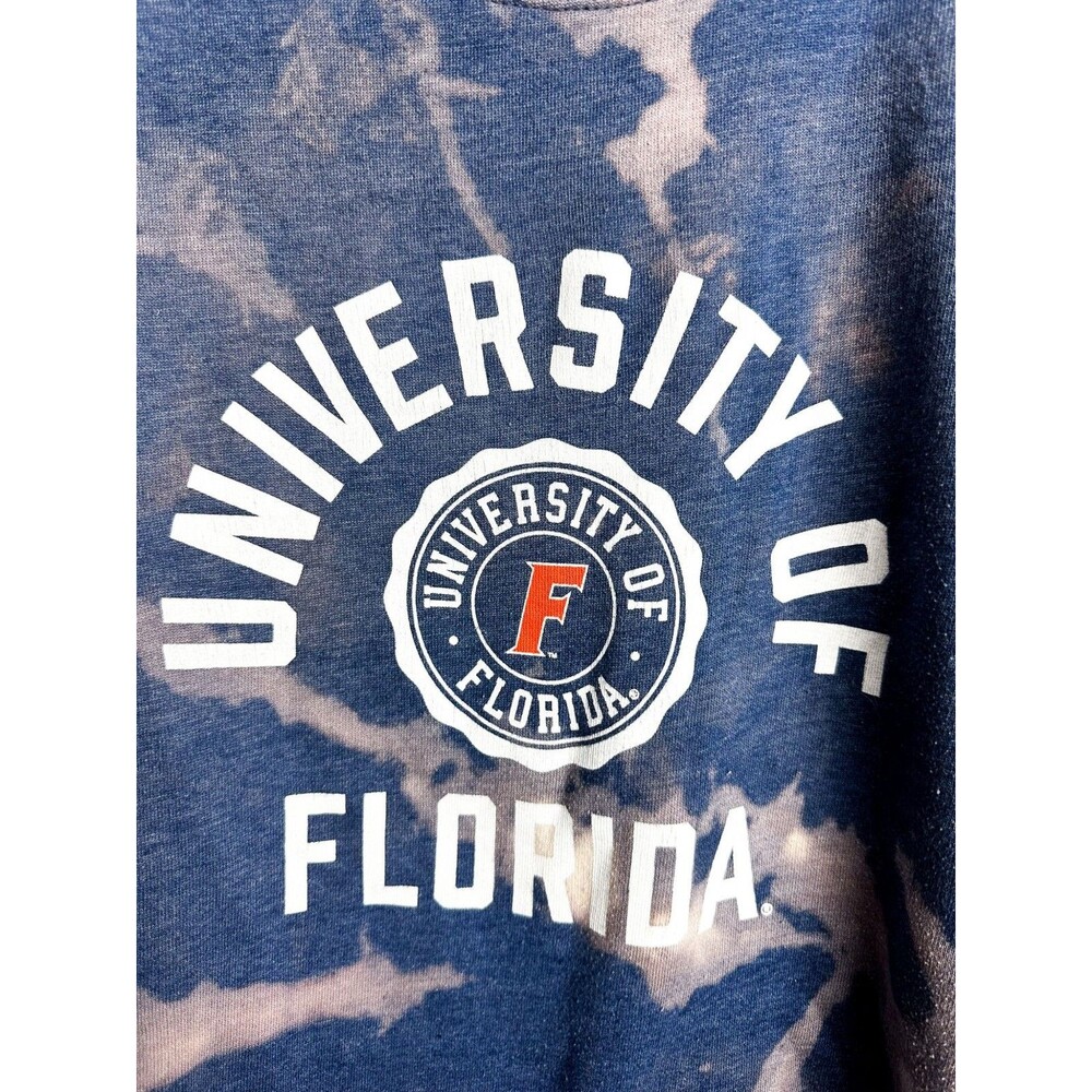 Triblend Sweats League University of Florida Tie Dye Crewneck Sweatshirt XL Unis - Picture 2 of 4